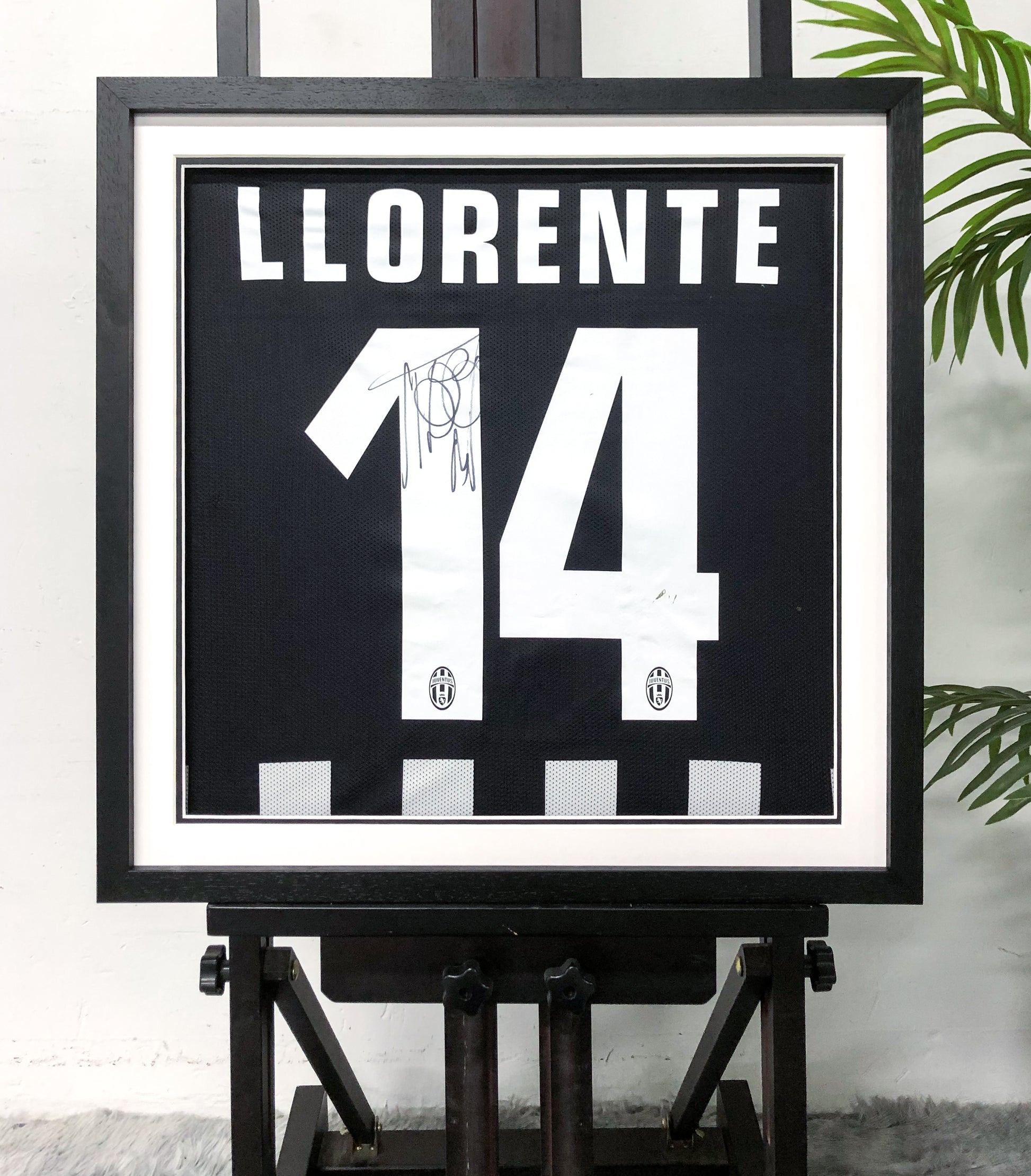 Fernando Llorente Juventus FC Jersey Custom Framing