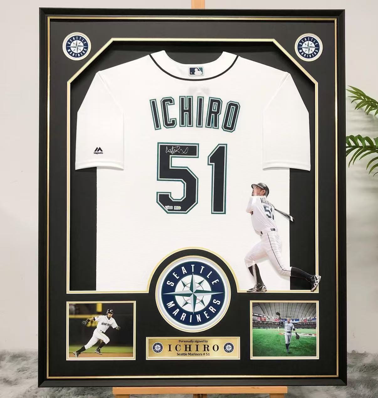 Ichiro Seattle Mariners Jersey Framing