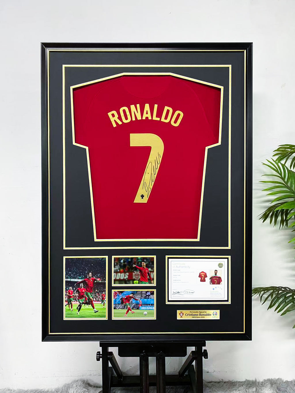 Cristiano Ronaldo Portugal #7 Signed Jersey