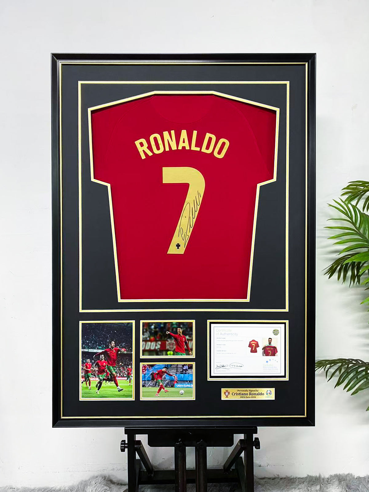 Cristiano Ronaldo Portugal #7 Signed Jersey