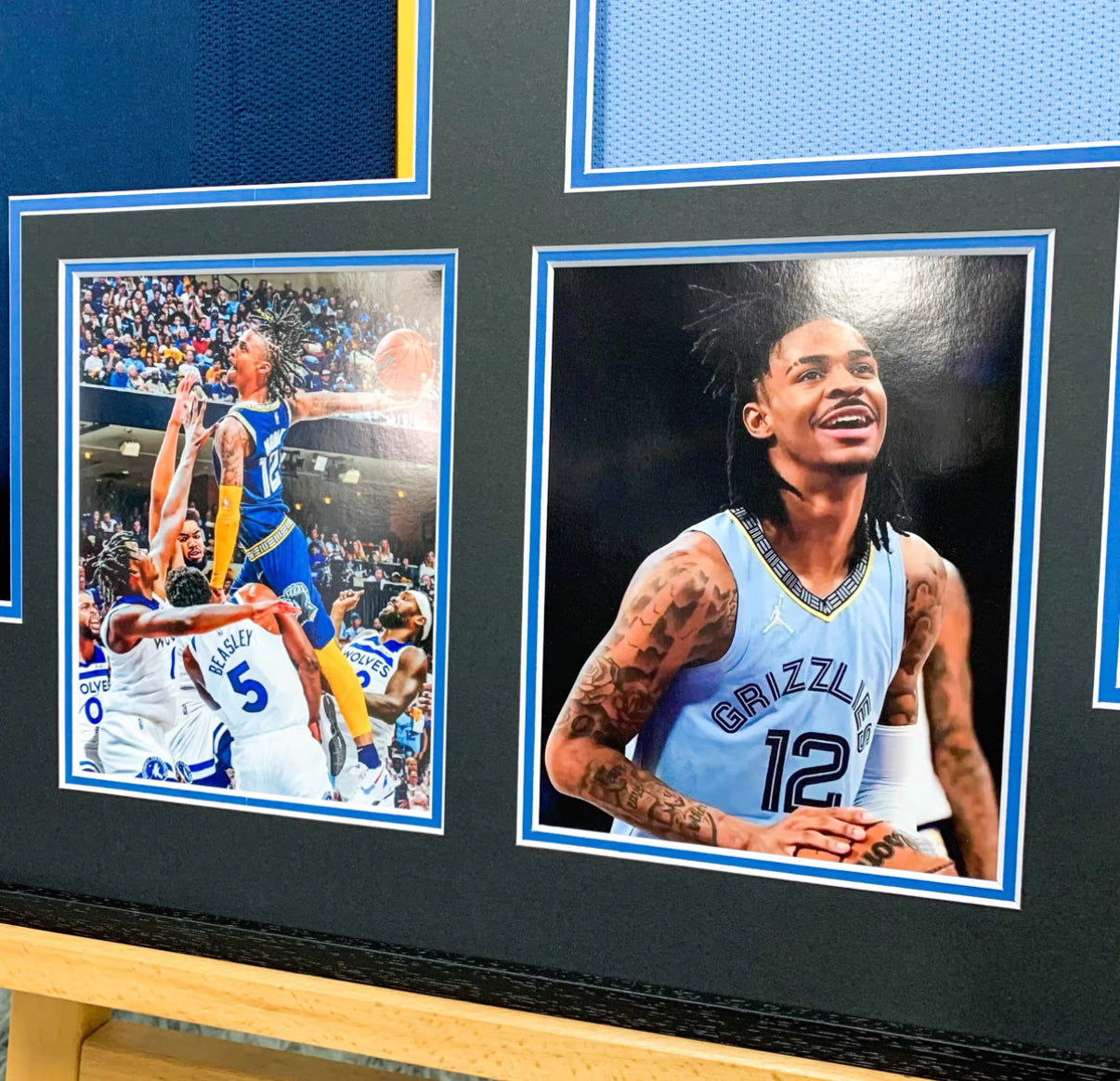 Ja Morant Memphis Grizzlies Autographed Jersey | Custom Framed Display