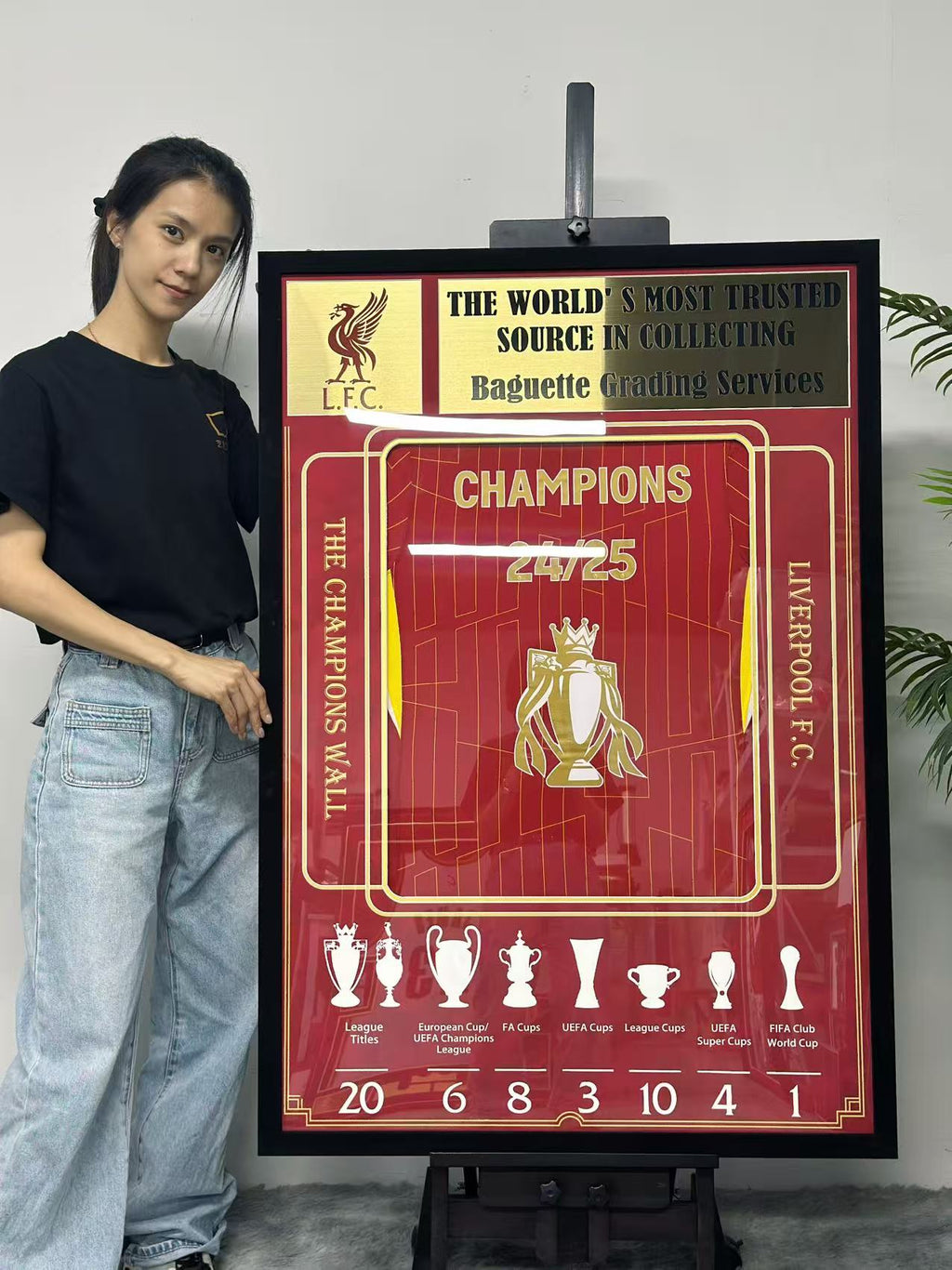 Liverpool FC Autographed Jersey Framing