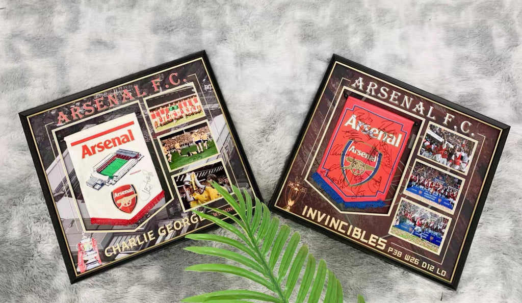The Arsenal Football Club Sentimental Item with Personalized Custom Design Framed