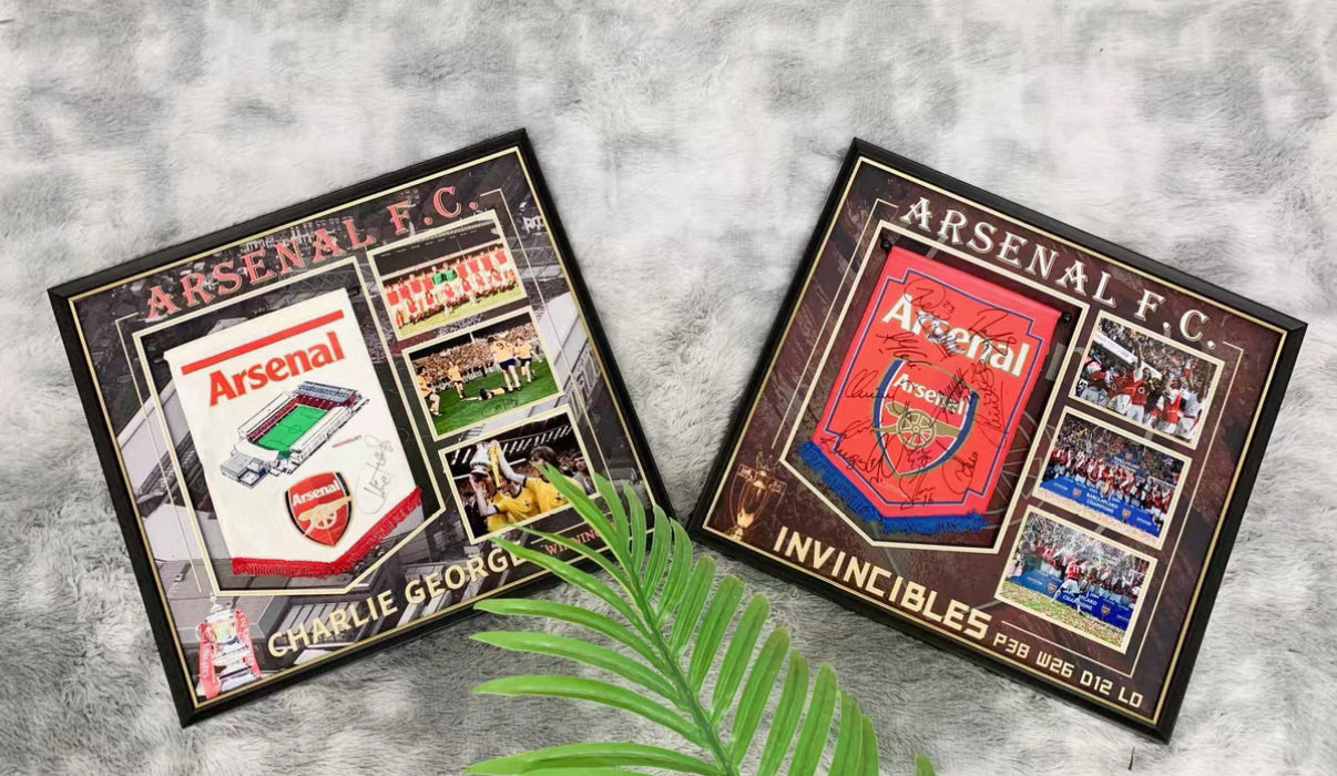 The Arsenal Football Club Sentimental Item with Personalized Custom Design Framed