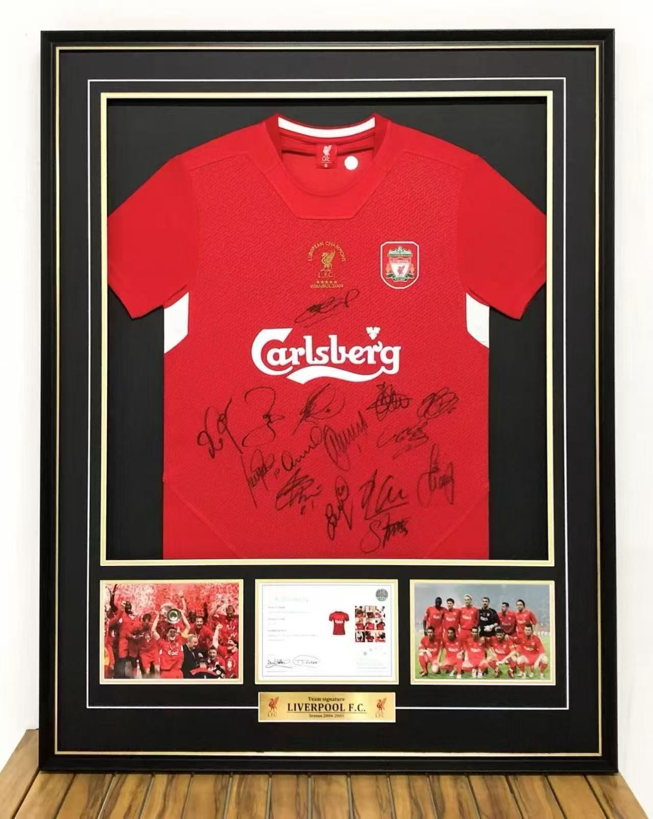 Liverpool FC Jersey Framing