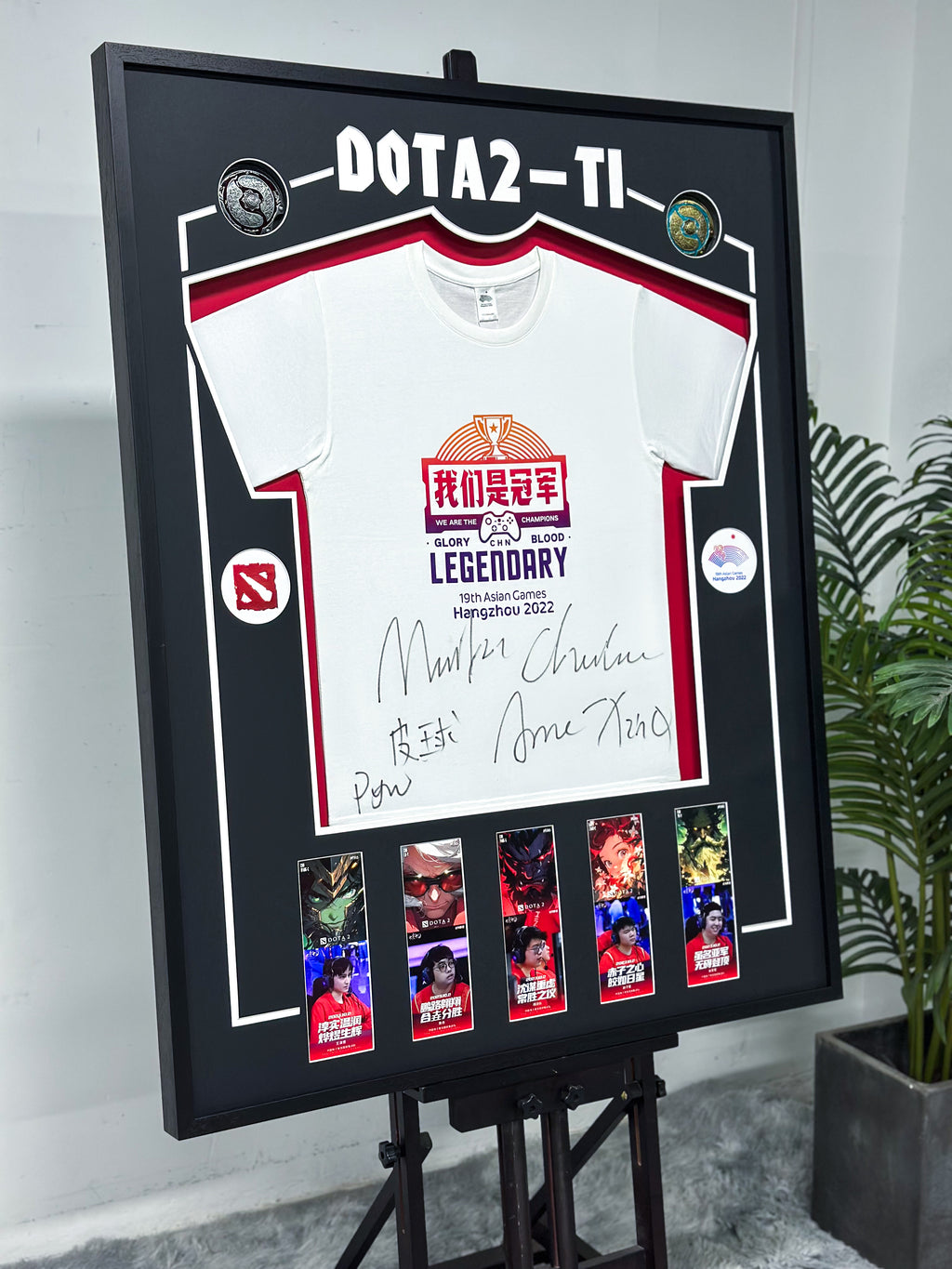 DOTA2 Custom T-Shirt Custom Framing