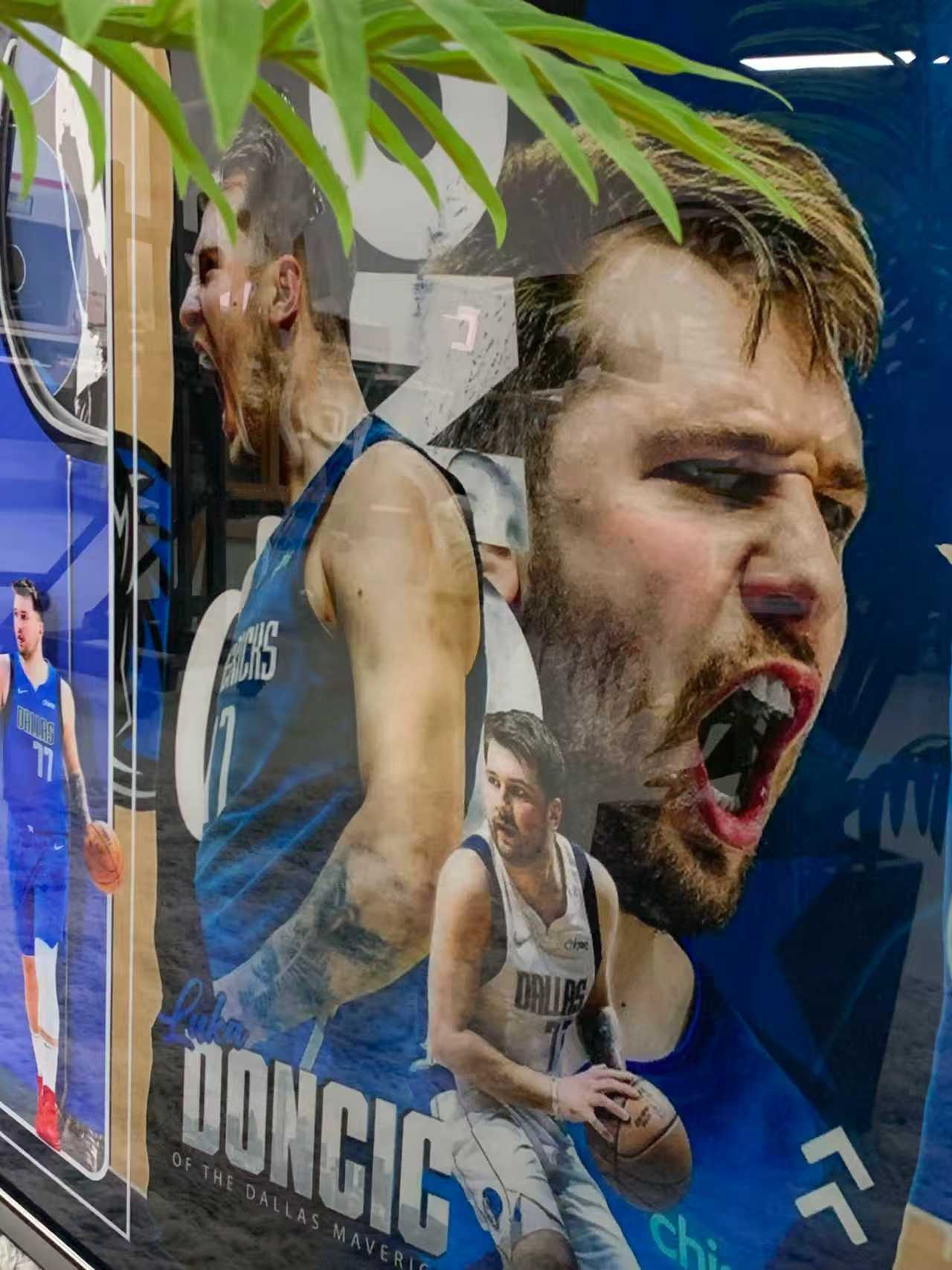 Luka Doncic Dallas Mavericks Jersey Custom Framing