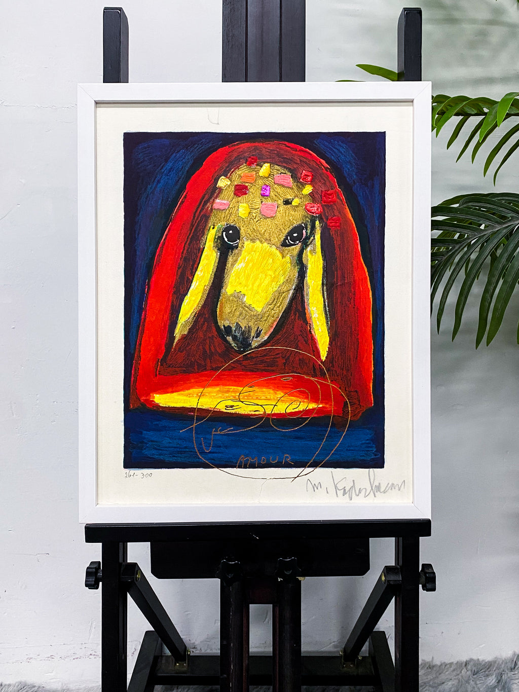 Michael Köhler Limited Edition Dog Art Print Framing