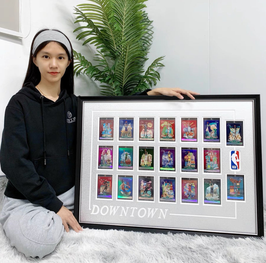 Custom NBA Trading Card Framing | Collector Display Case