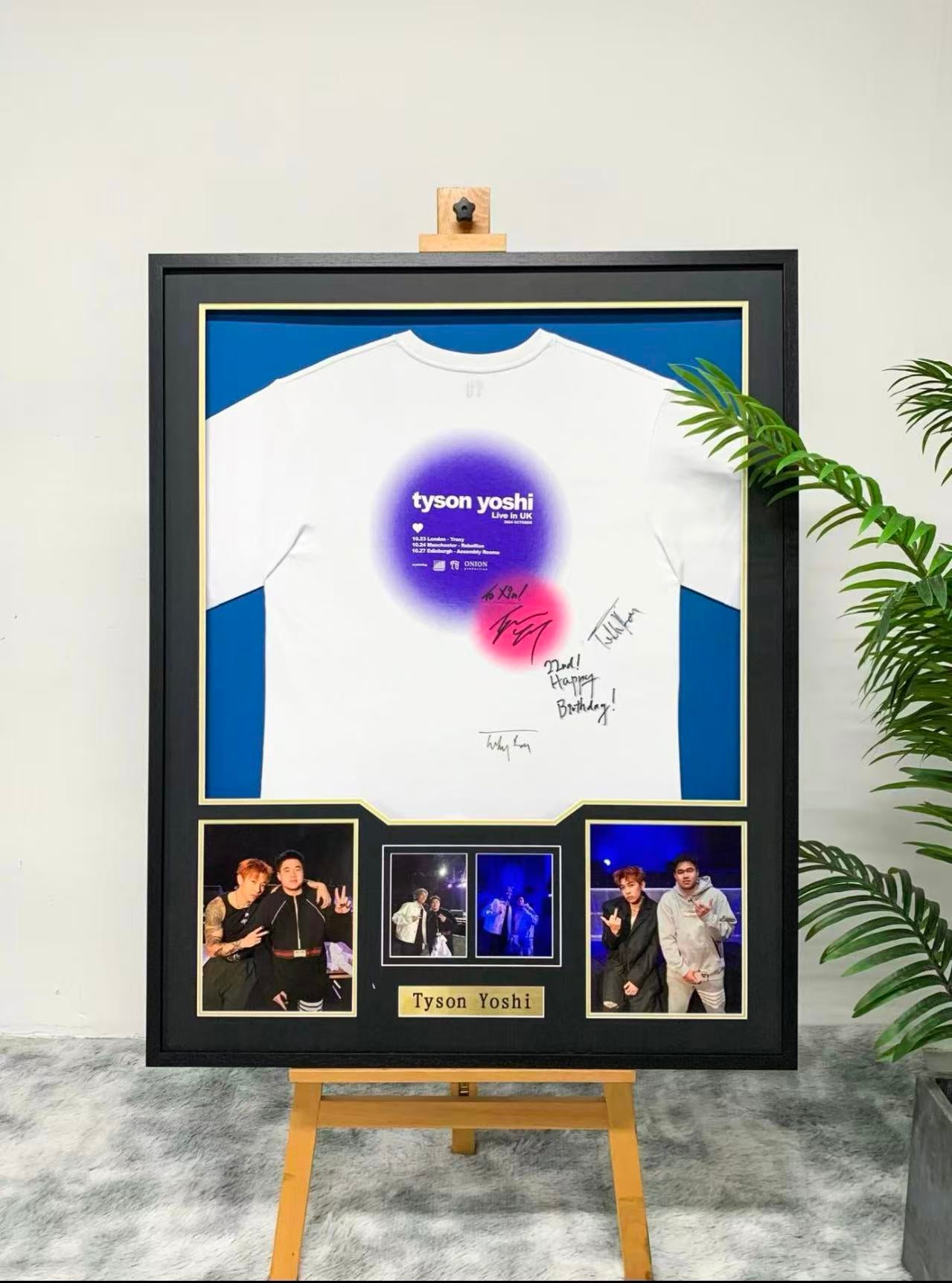 T-shirt Custom Framed Memorabilia