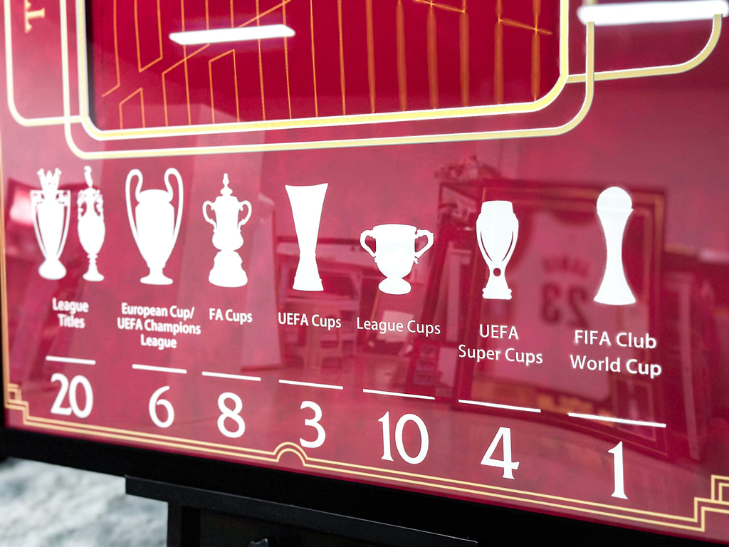Liverpool FC Autographed Jersey Framing