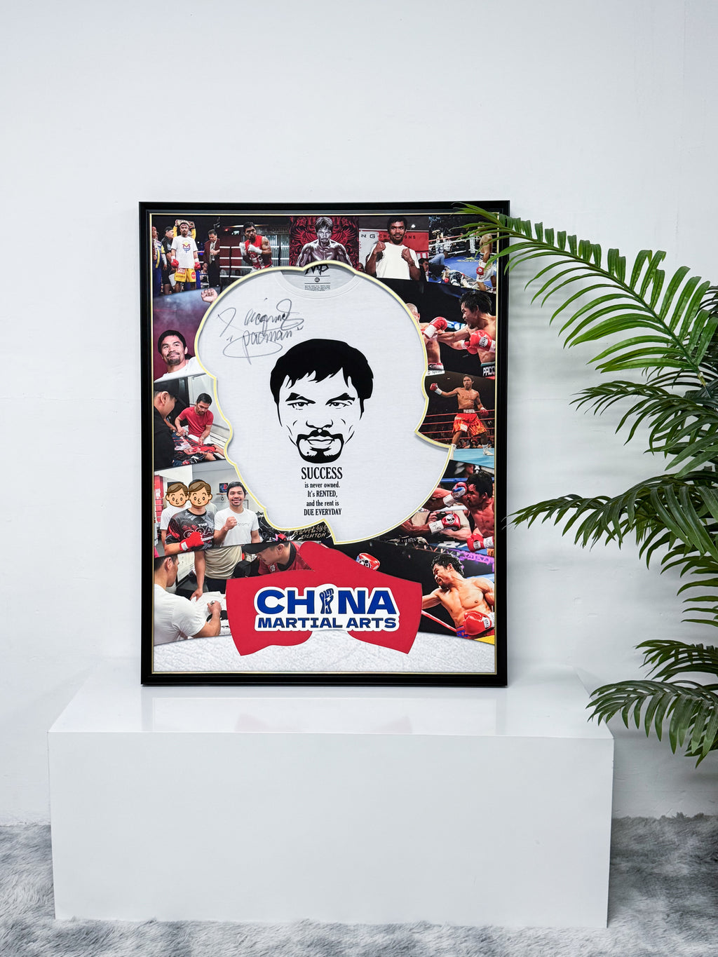 Manny Pacquiao Sportswear custom framing