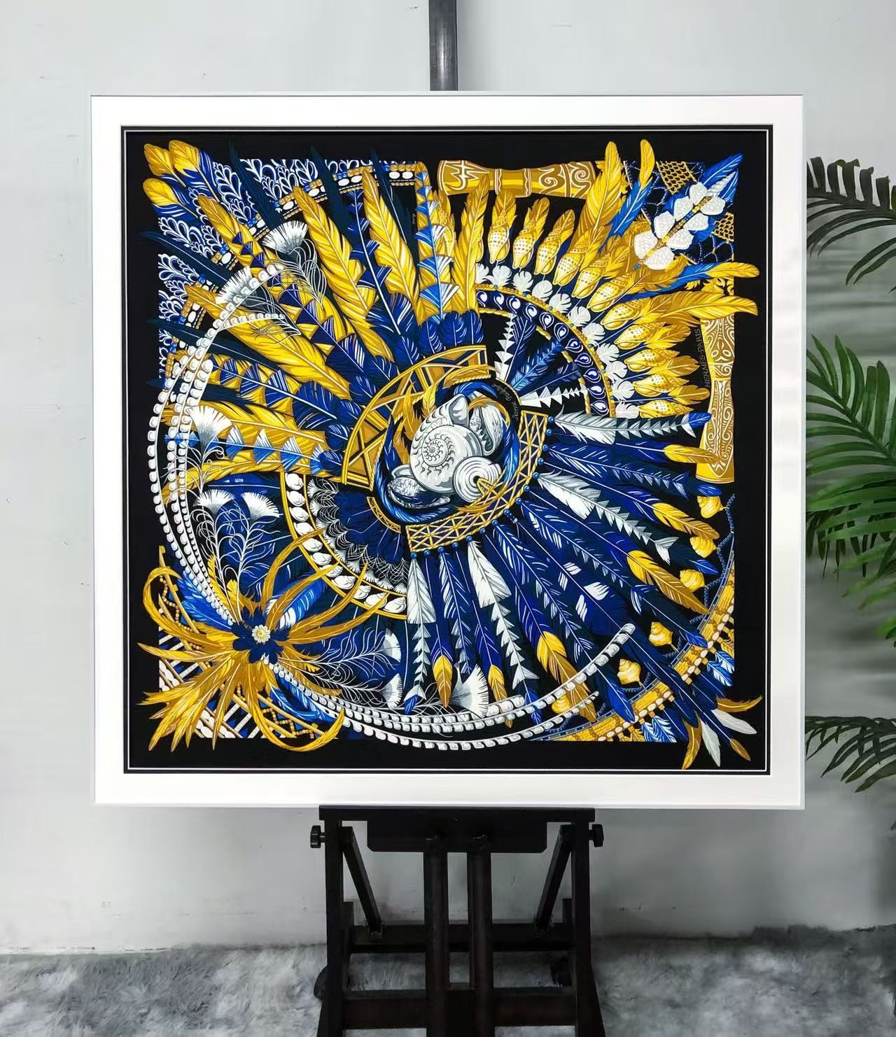 Hermès Scarf Custom Framing