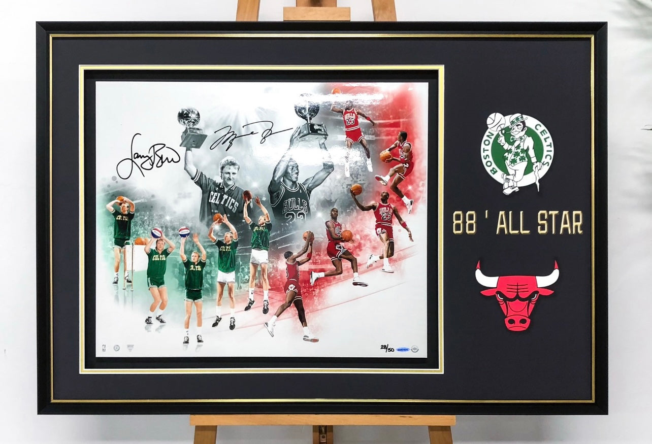 Michael Jordan Custom Framed Poster