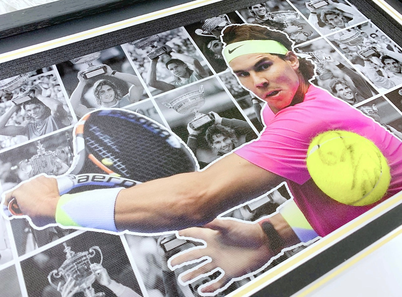 Nadal Custom Framed Sentimental Item