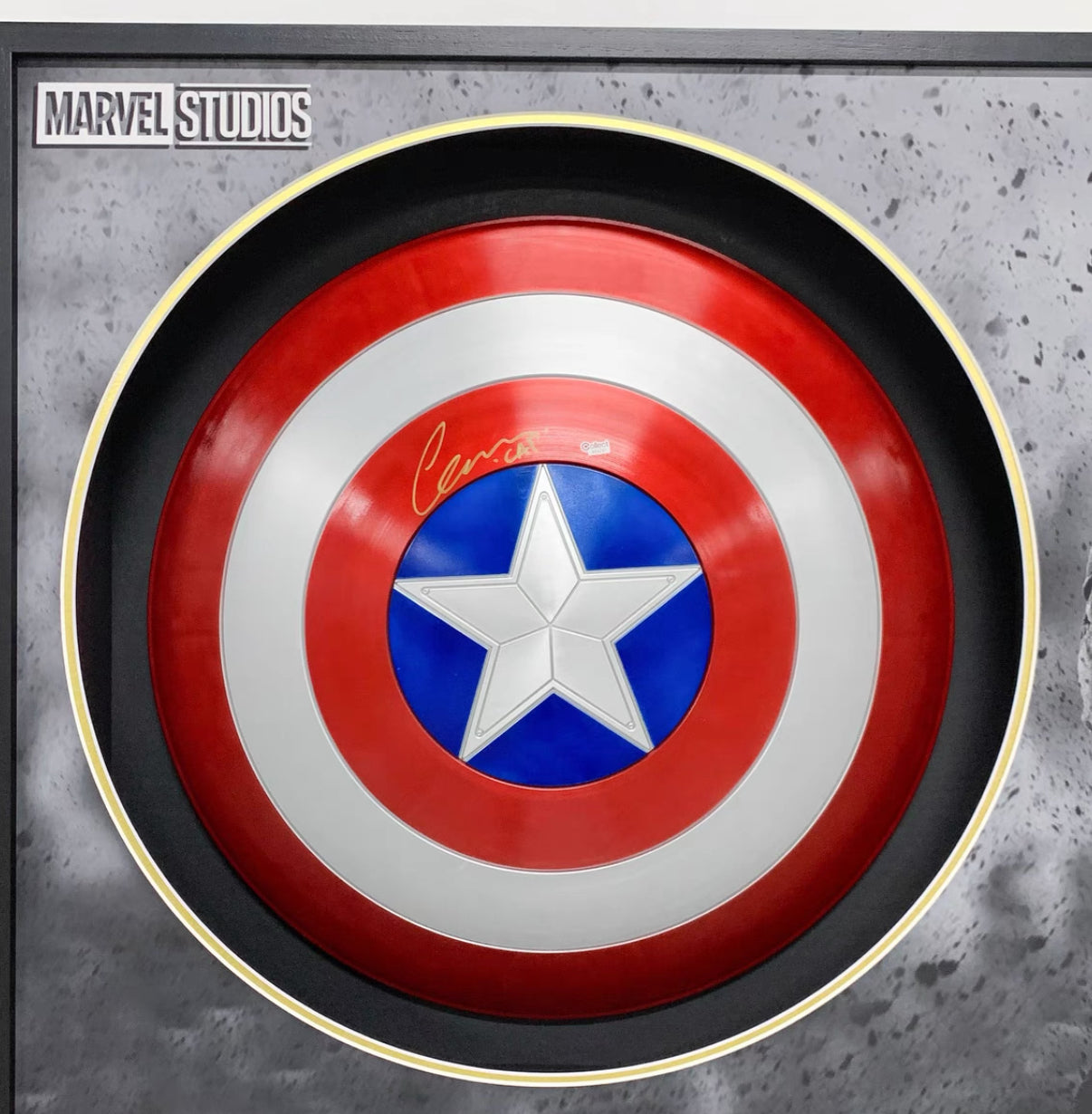 Captain America Shield – Sentimental Item Custom Framing