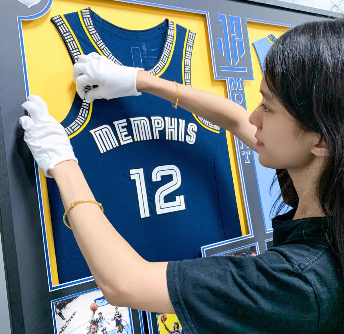 Ja Morant Memphis Grizzlies Autographed Jersey | Custom Framed Display