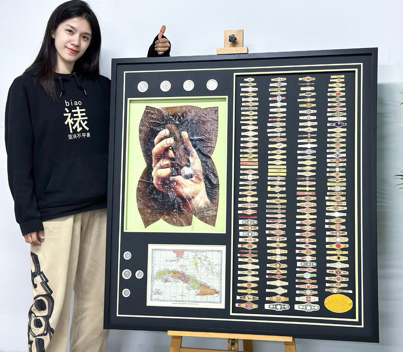 Cigar Custom Framed Sentimental Item