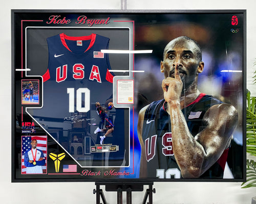 Kobe Bryant Team USA Basketball Jersey Framing