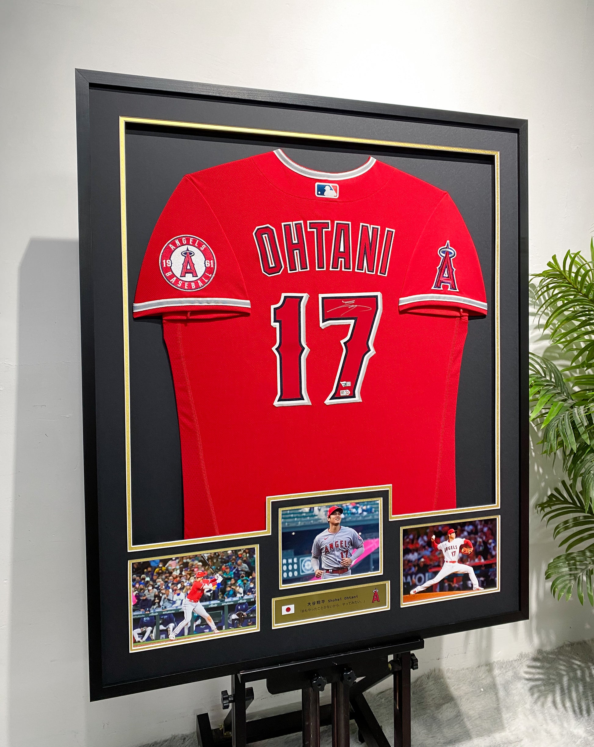 Shohei Ohtani Los Angeles Angels Jersey Framing