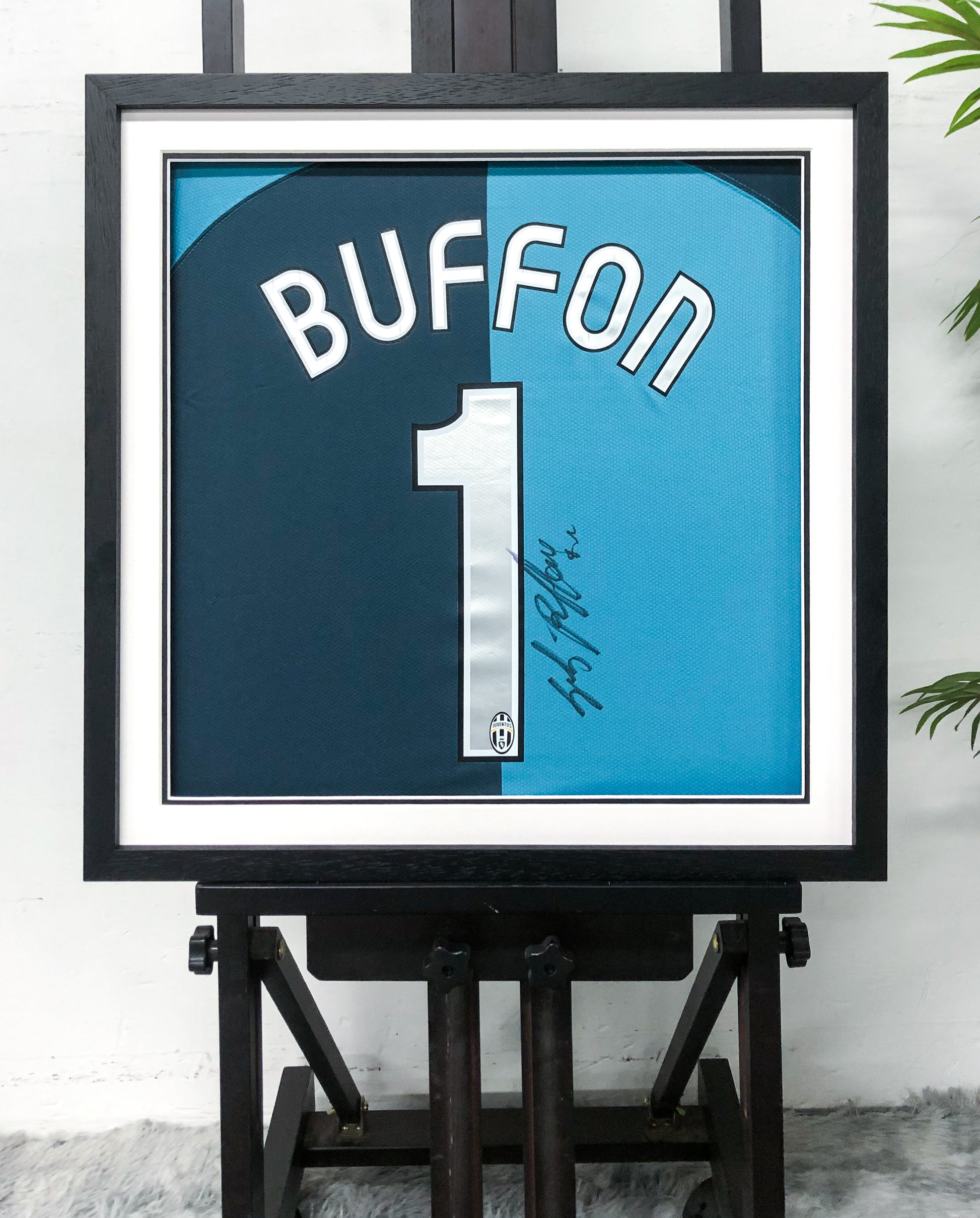 Gianluigi Buffon Juventus FC Jersey Custom Framing