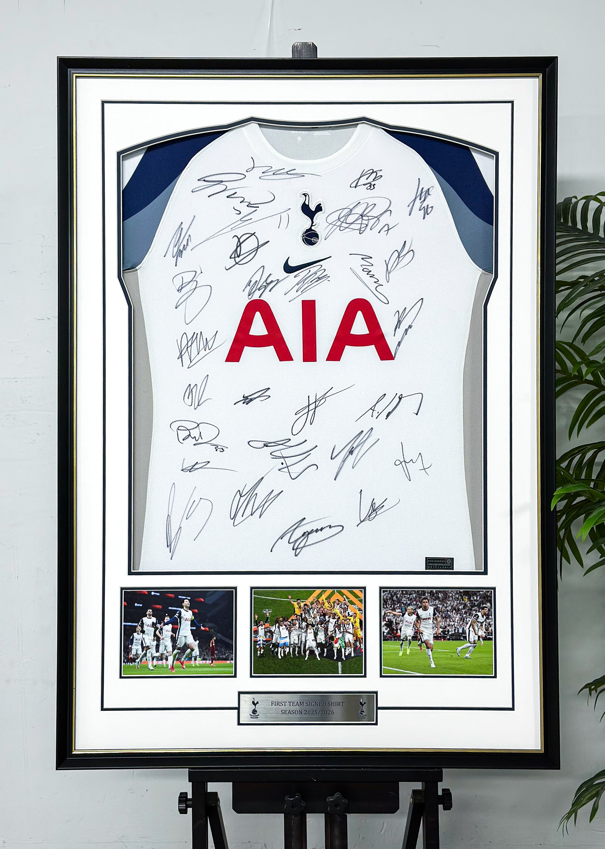 Tottenham Hotspur F.C Jersey Custom Framing