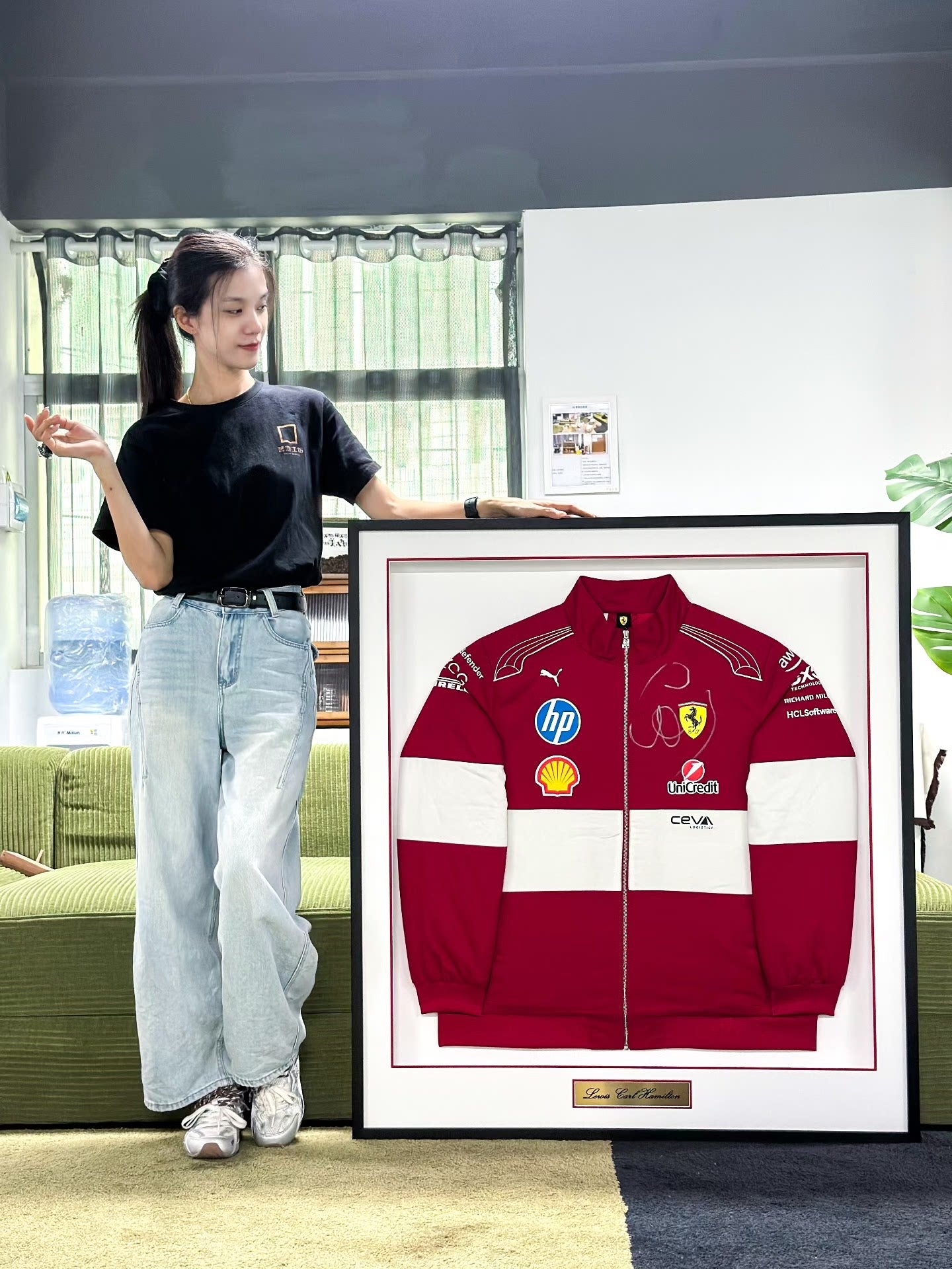 Racing Suit Custom Framing