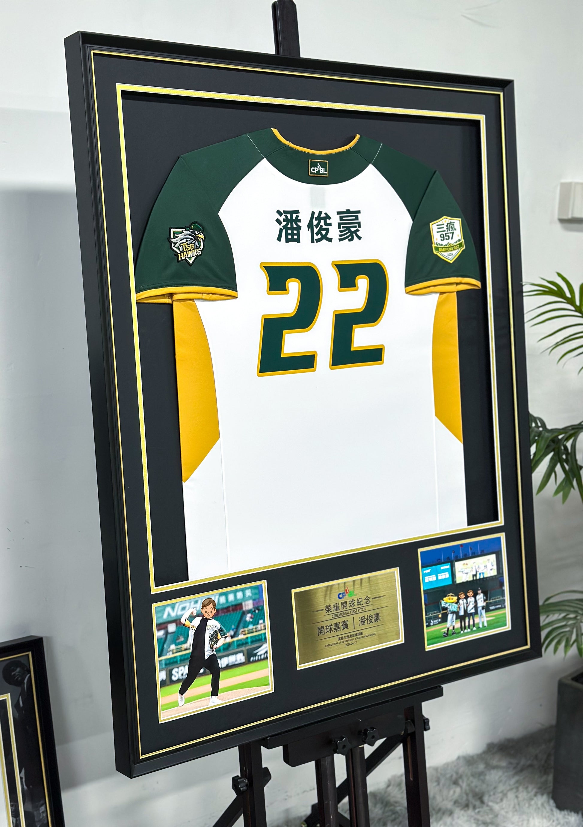 Custom Framed Personal Baseball Jersey
