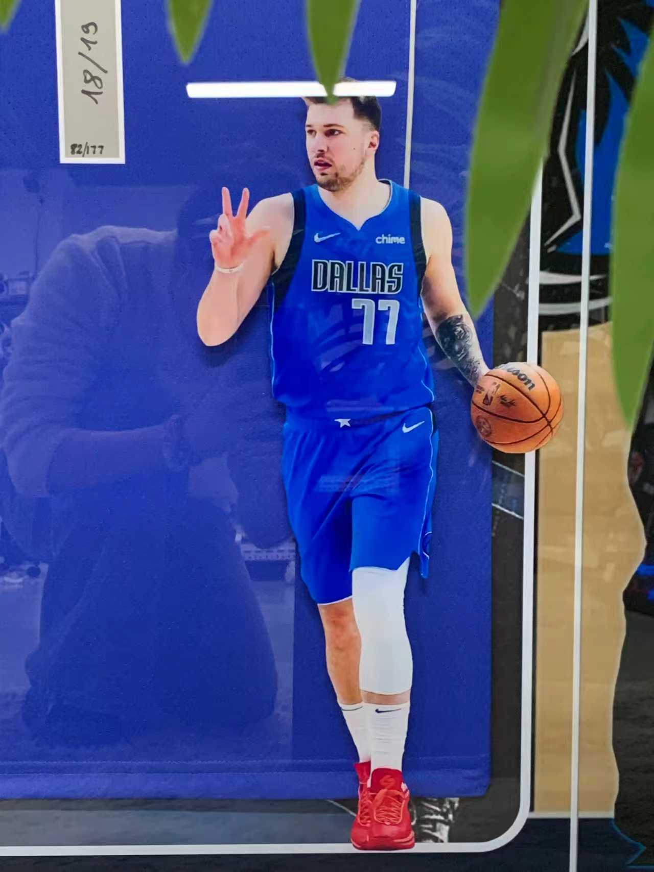 Luka Doncic Dallas Mavericks Jersey Custom Framing