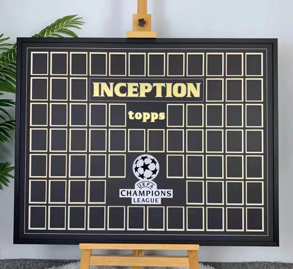 UEFA Champions League Trading Card Framing