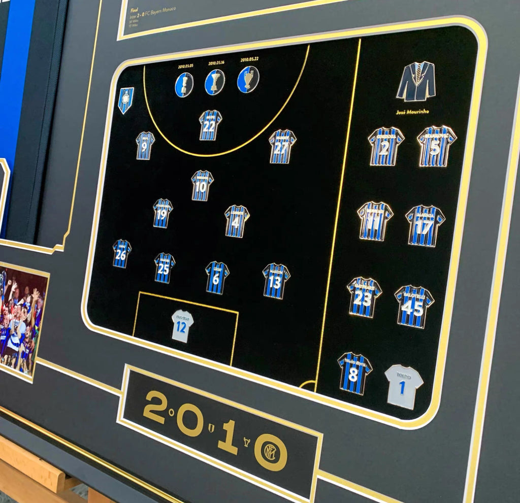 Inter Milan Jersey – Autographed Custom Framing