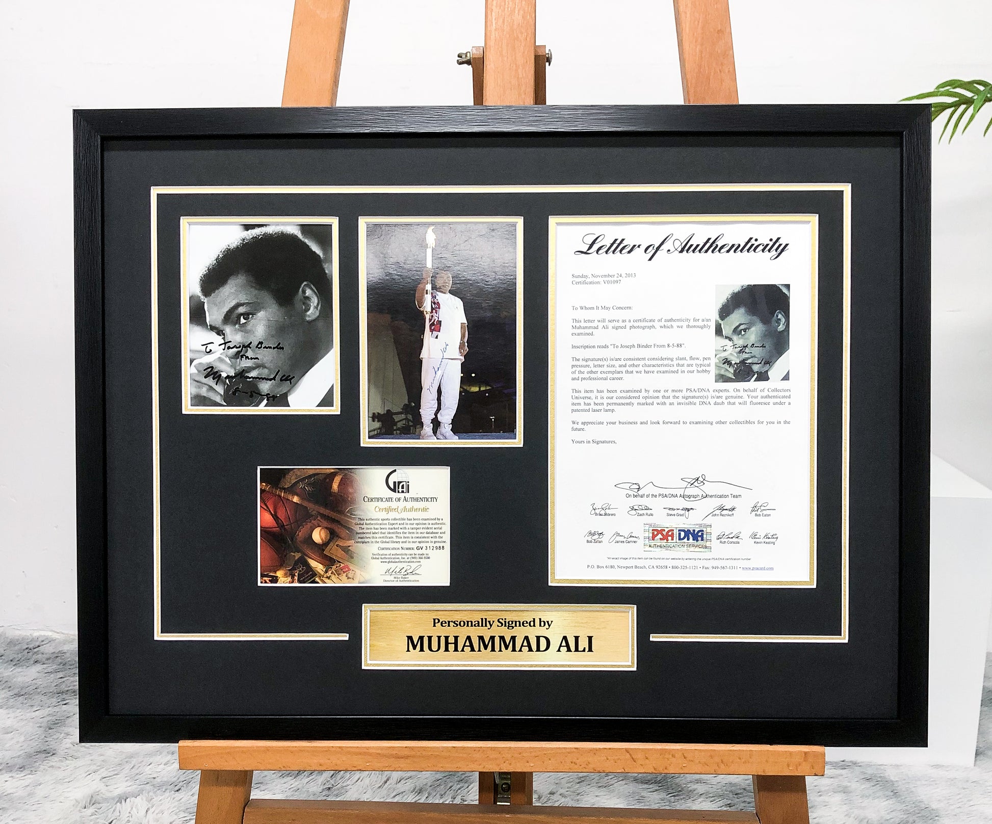 Muhammad Ali Poster Custom Framing