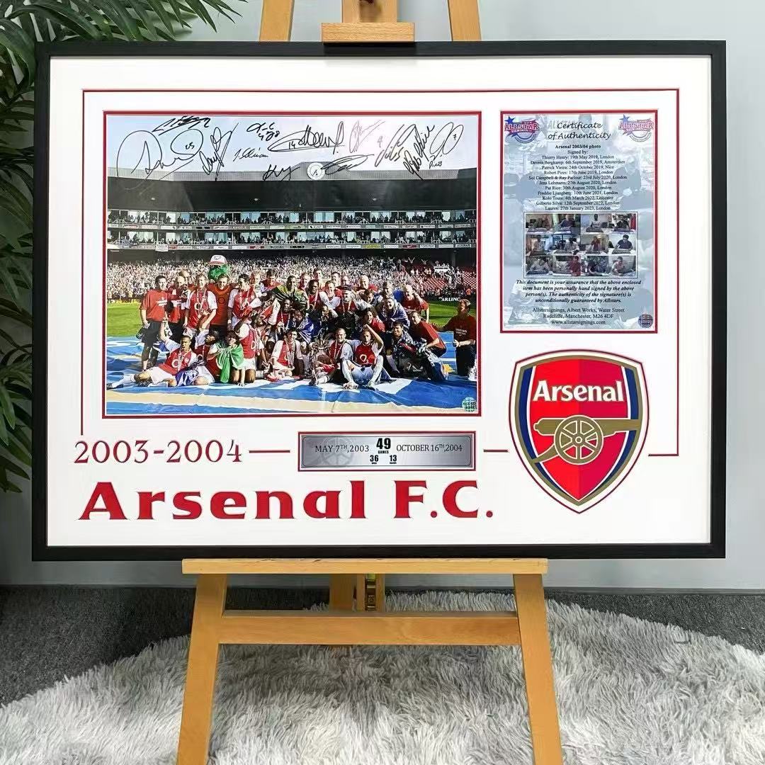 Arsenal Football Club Custom Framed Poster