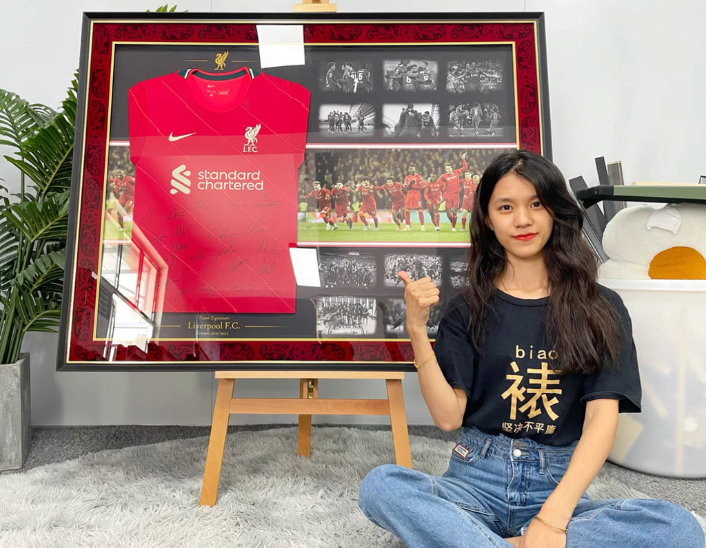 Liverpool FC Jersey – Autographed Custom Framing
