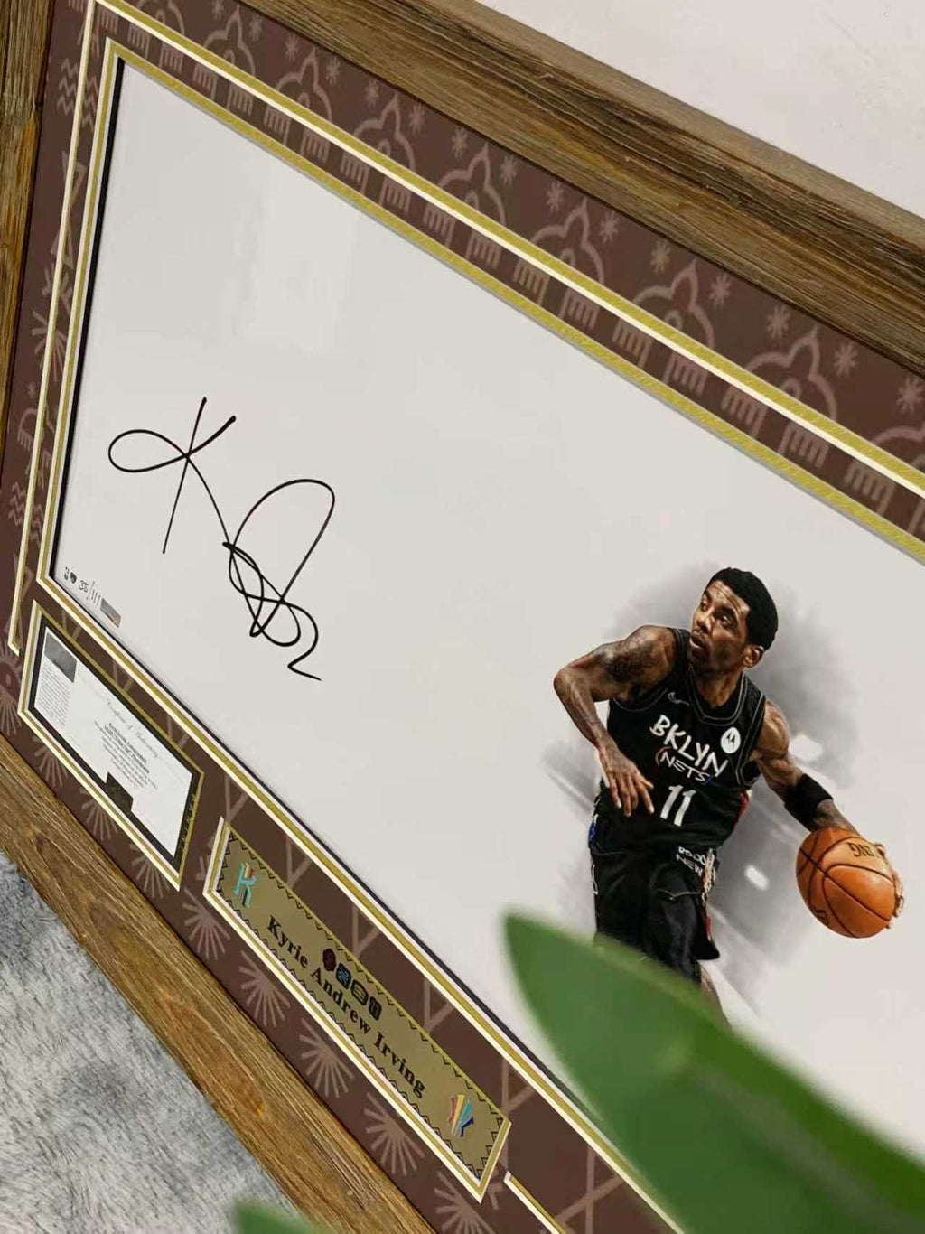 Kyrie Irving Poster Custom Framing