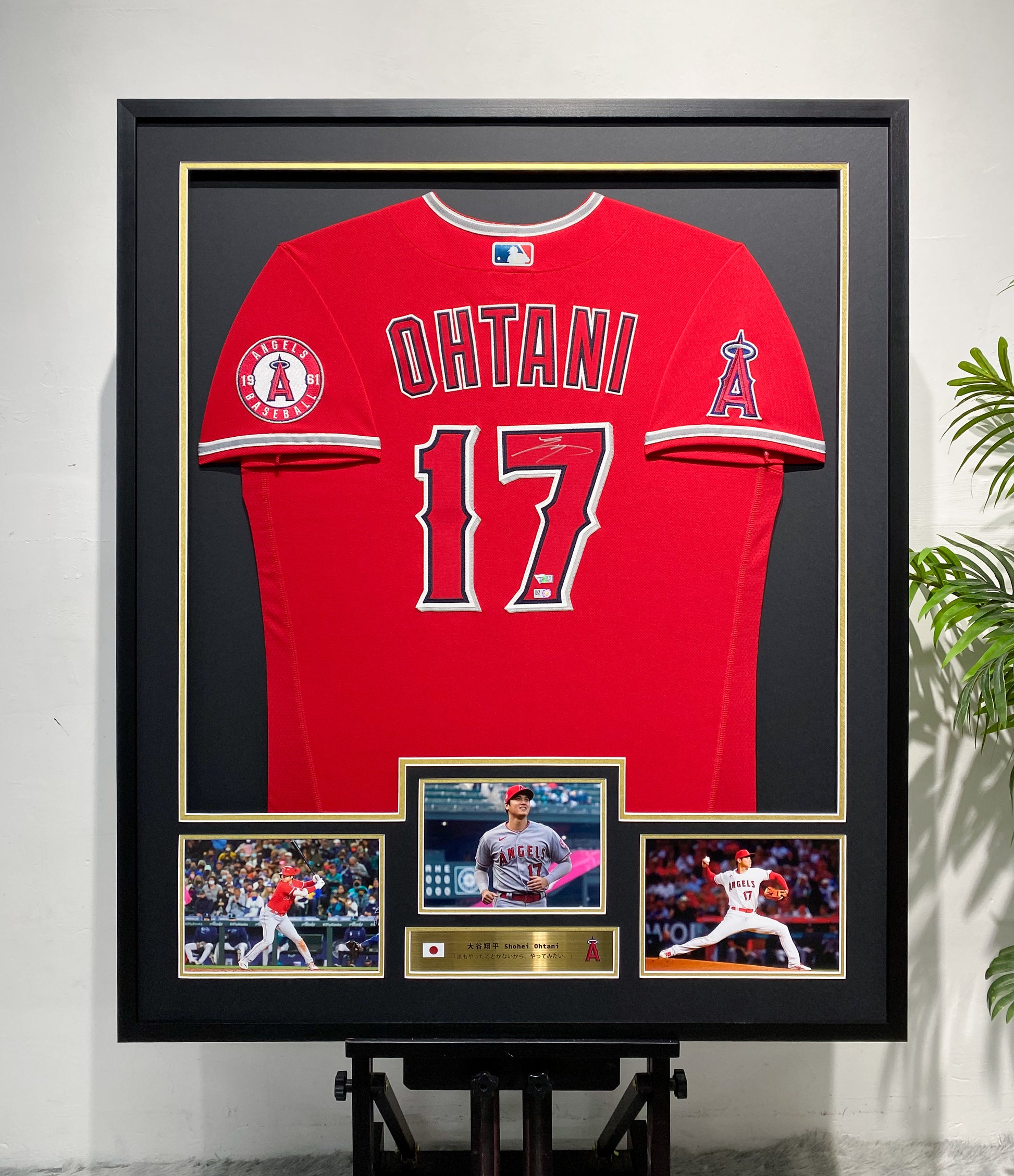 Shohei Ohtani Los Angeles Angels Jersey Framing