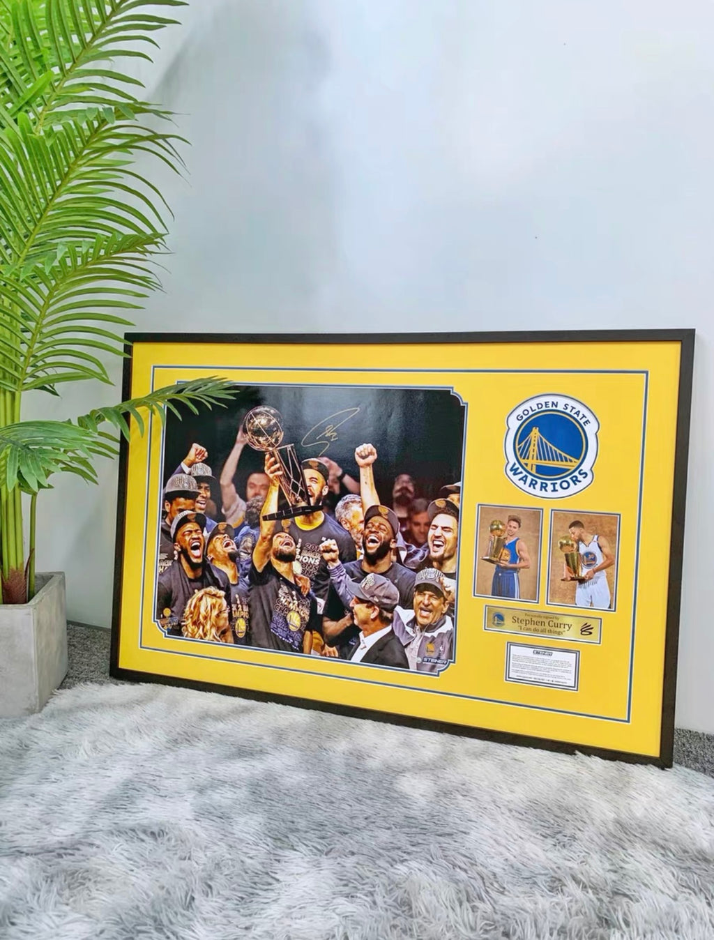 Stephen Curry Poster Custom Framing