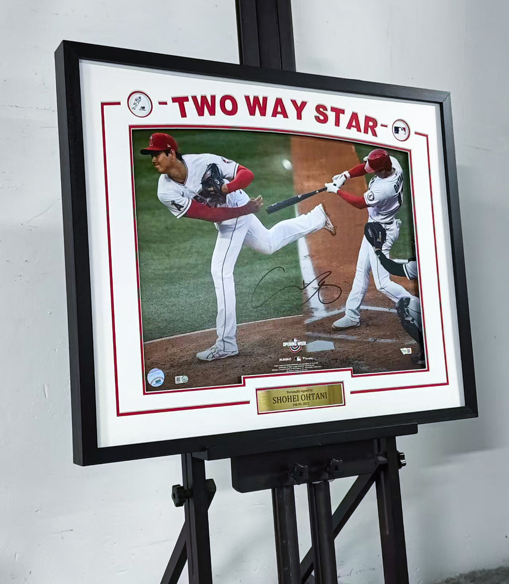Shohei Ohtani Poster Custom Framing