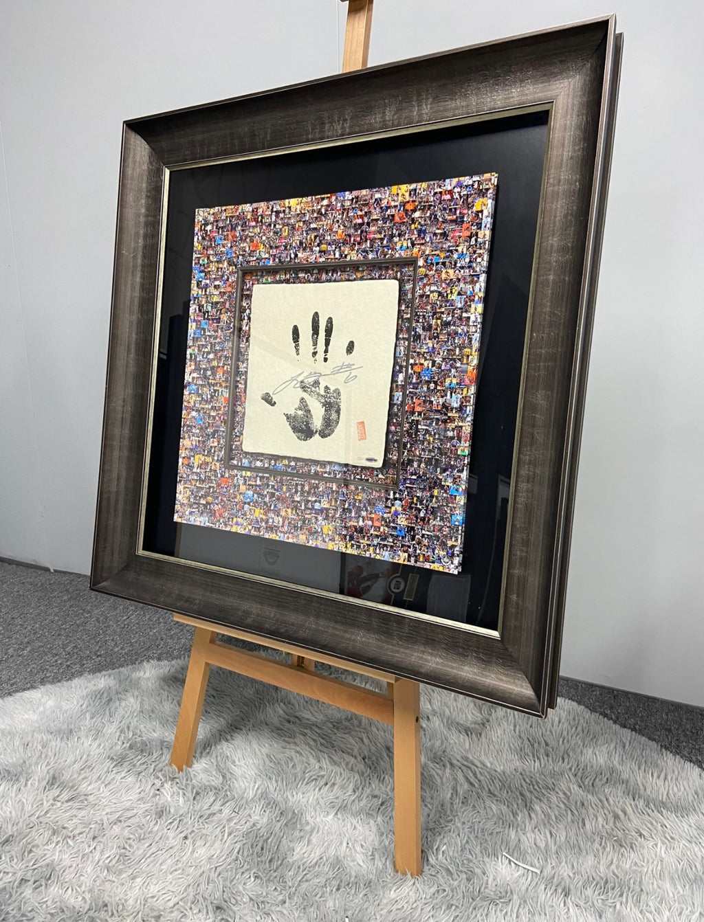 LeBron James Custom Framed Sentimental Collectible