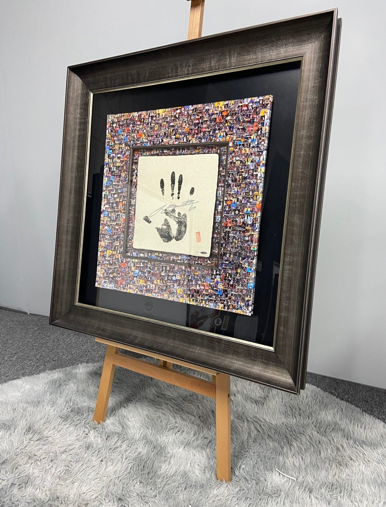 LeBron James Custom Framed Sentimental Collectible
