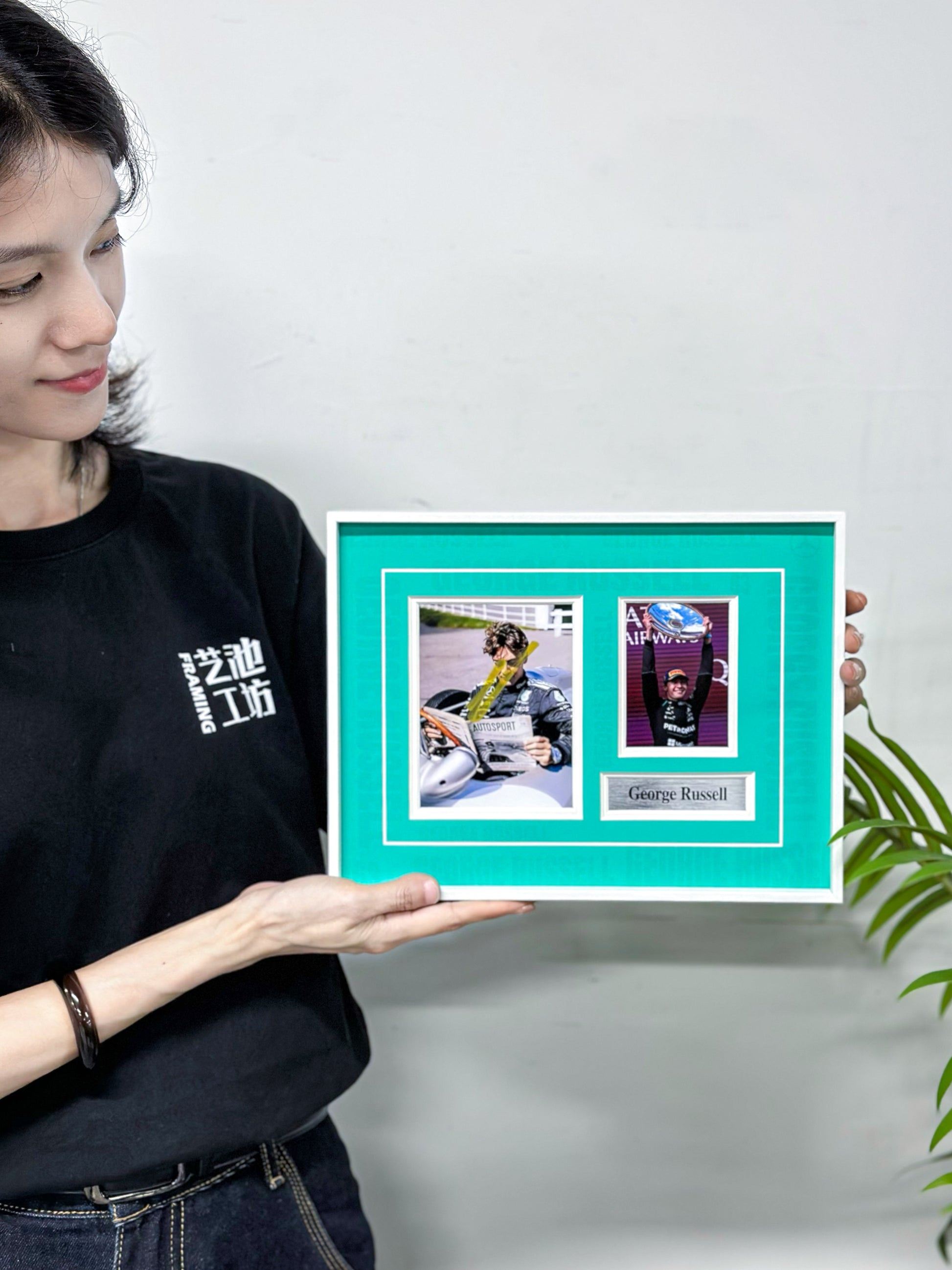 F1 George Russell Custom Framing