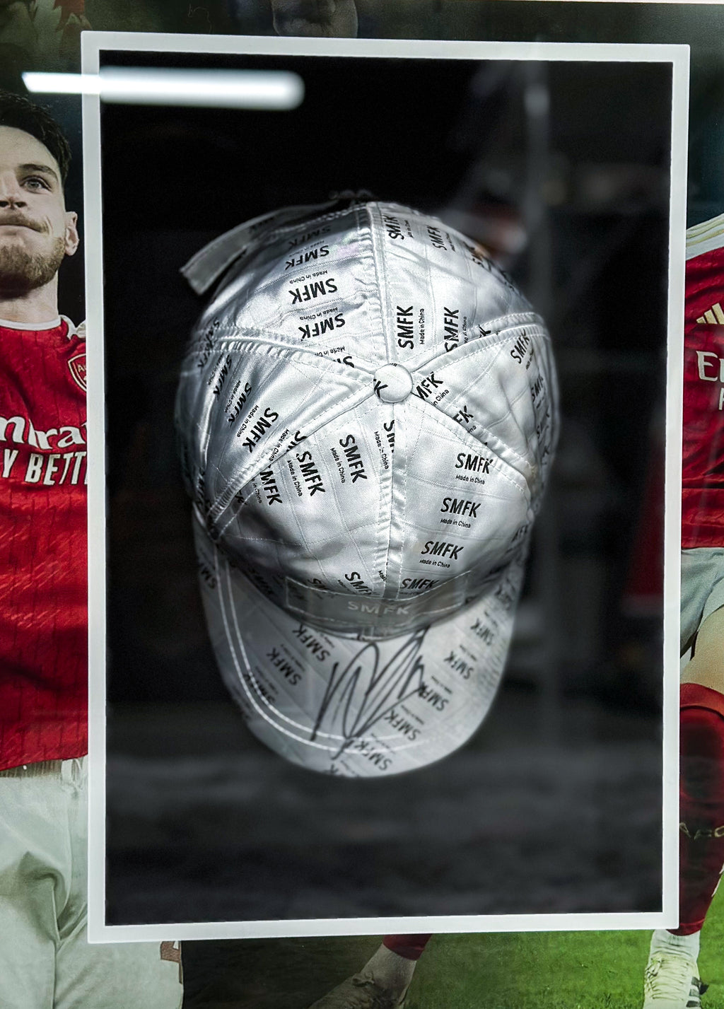 Declan Rice Arsenal FC Autographed Custom Framed Jersey