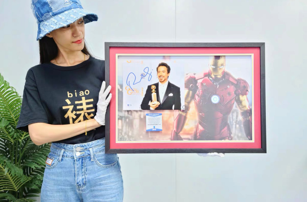 Iron Man Sentimental Item Custom Framing