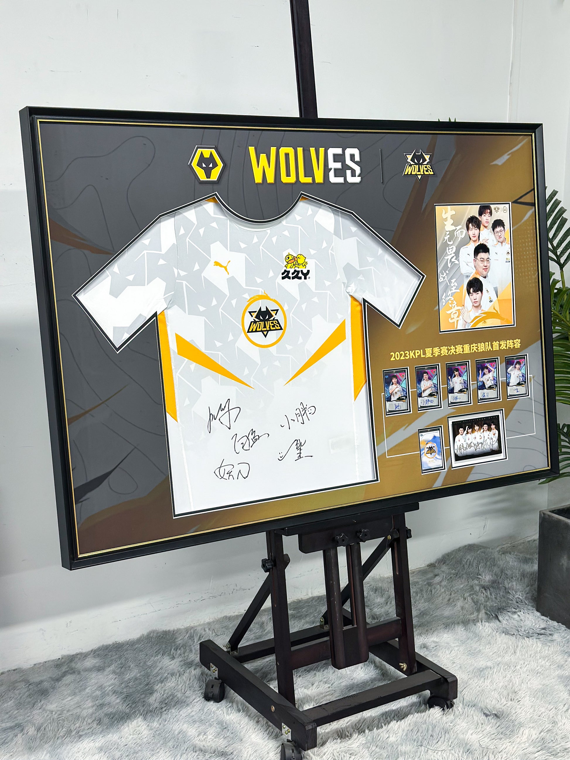 KPL Champion Custom T-Shirt Custom Framing