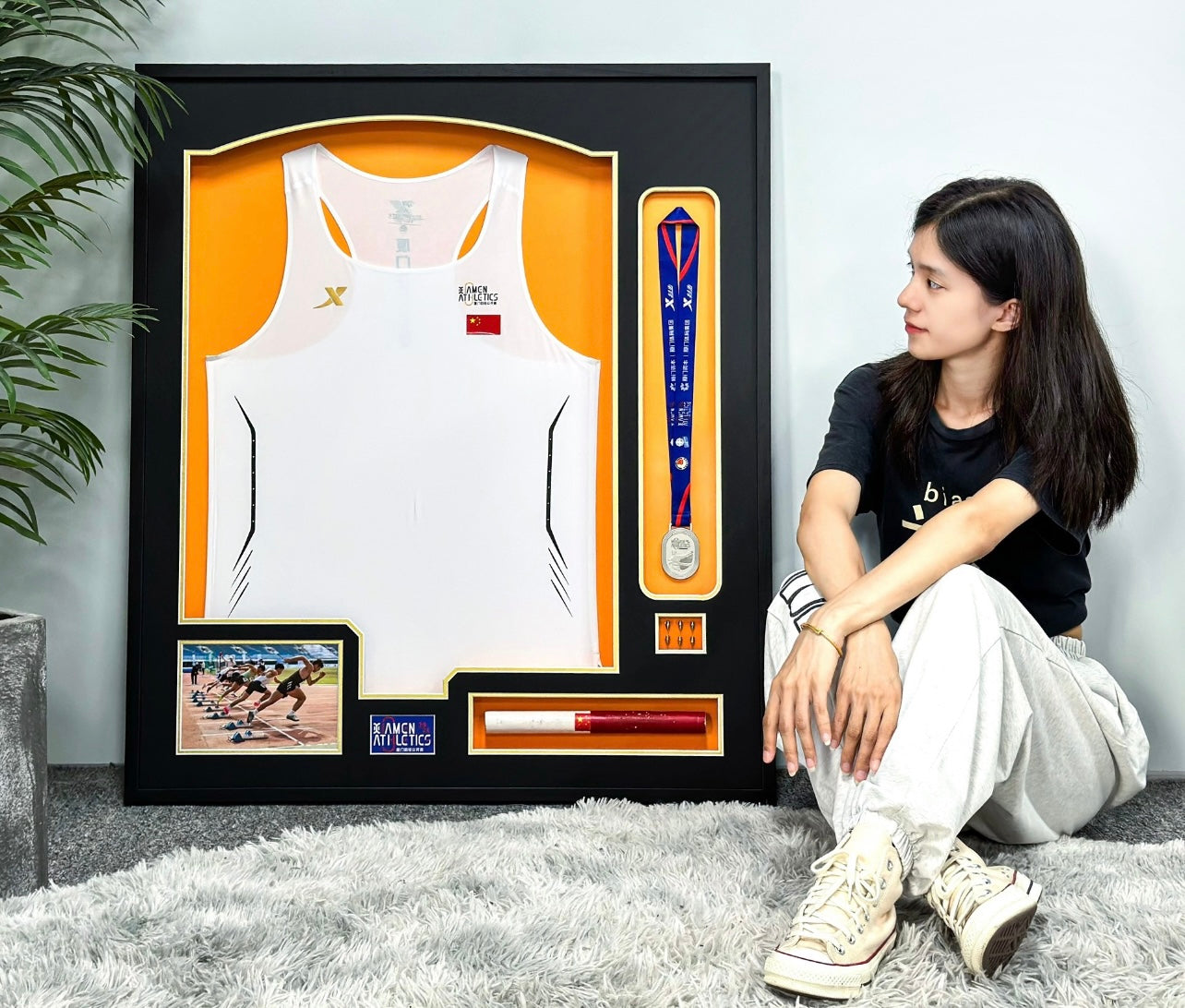 Sprint Suit Custom Framed Sentimental Item