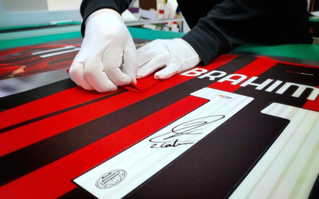 Ibrahimović AC Milan Jersey Framing
