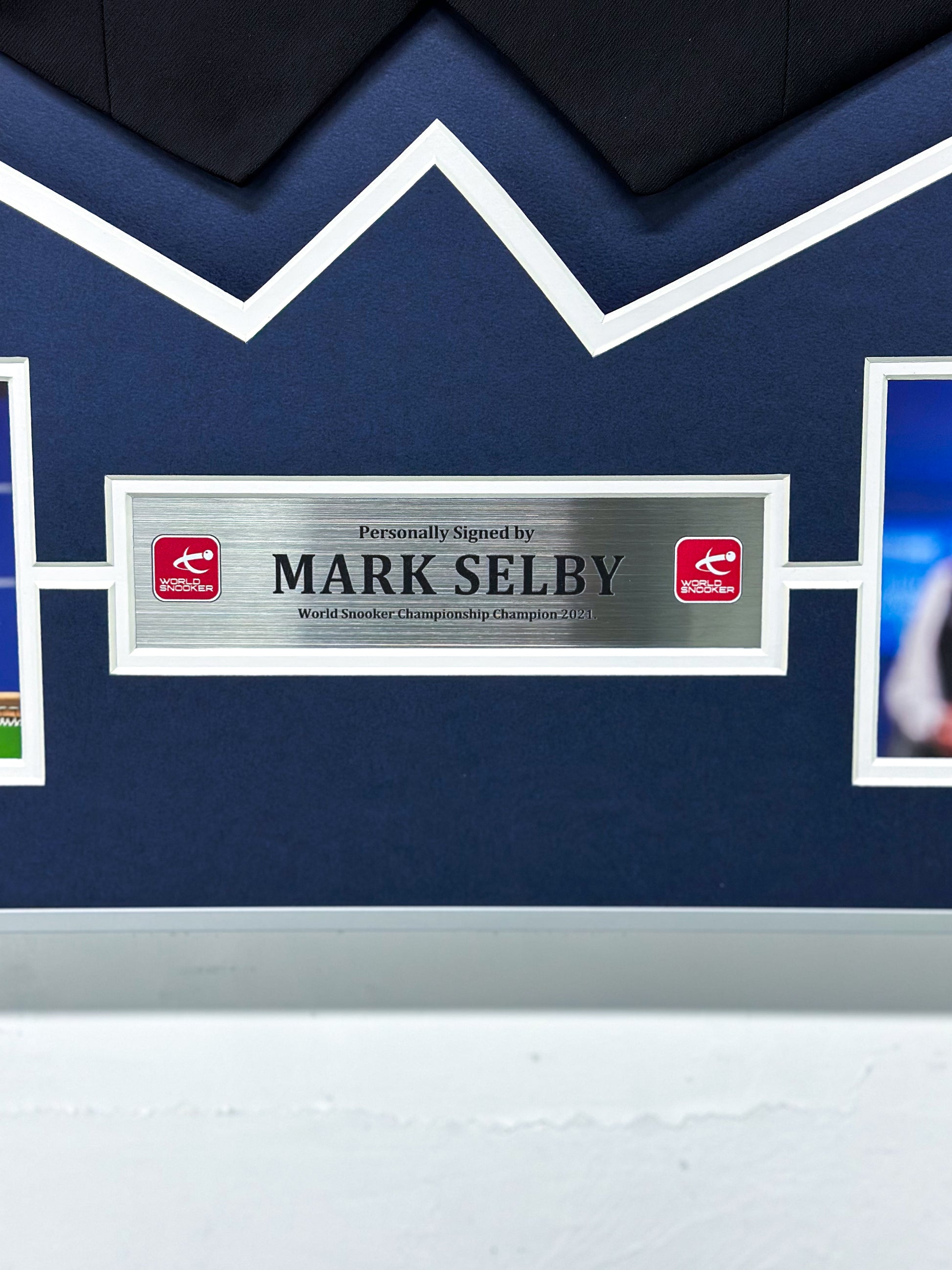 Mark Selby Waistcoat Custom Framing