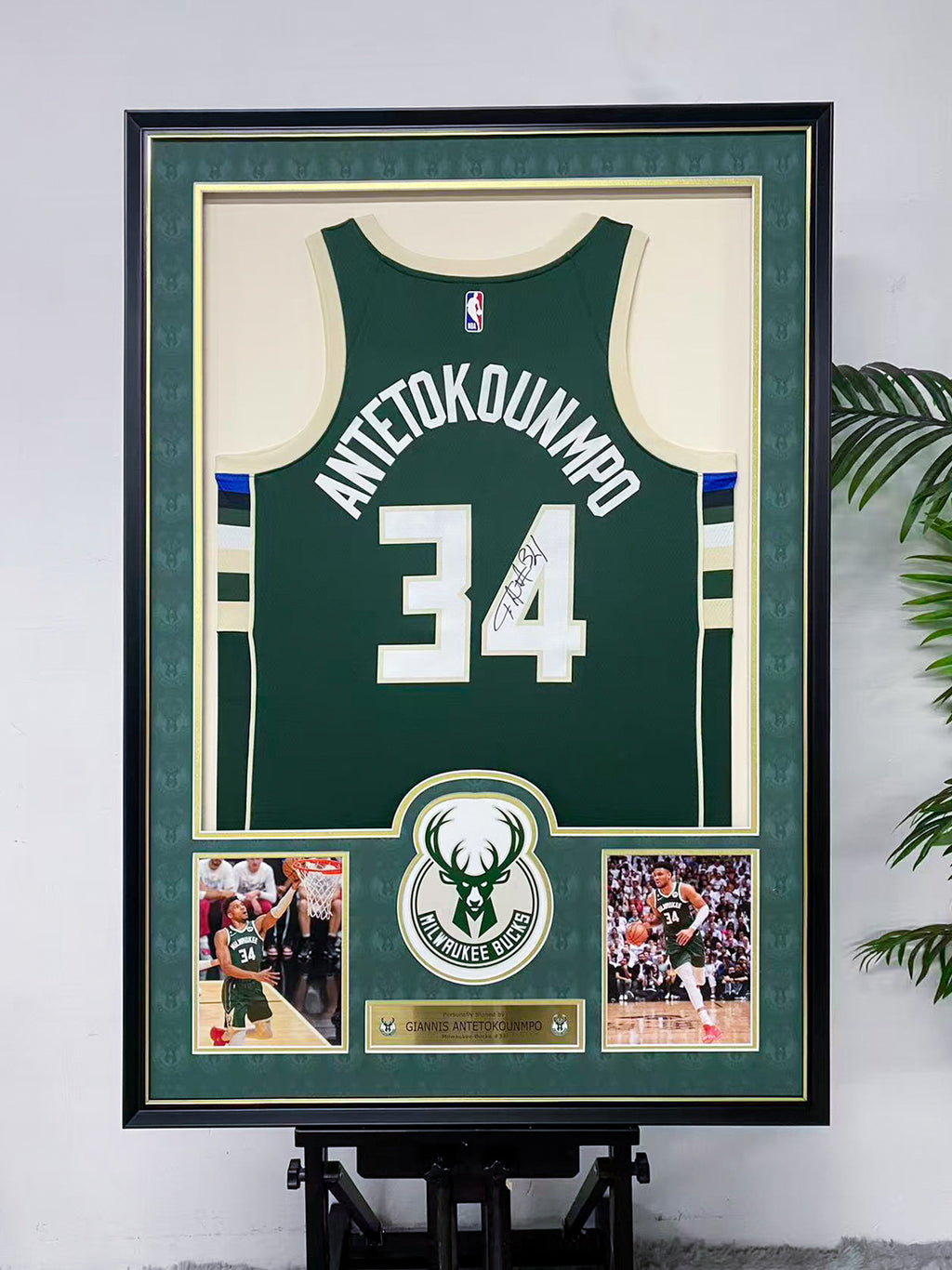 Giannis Antetokounmpo Milwaukee Bucks 34 Jersey