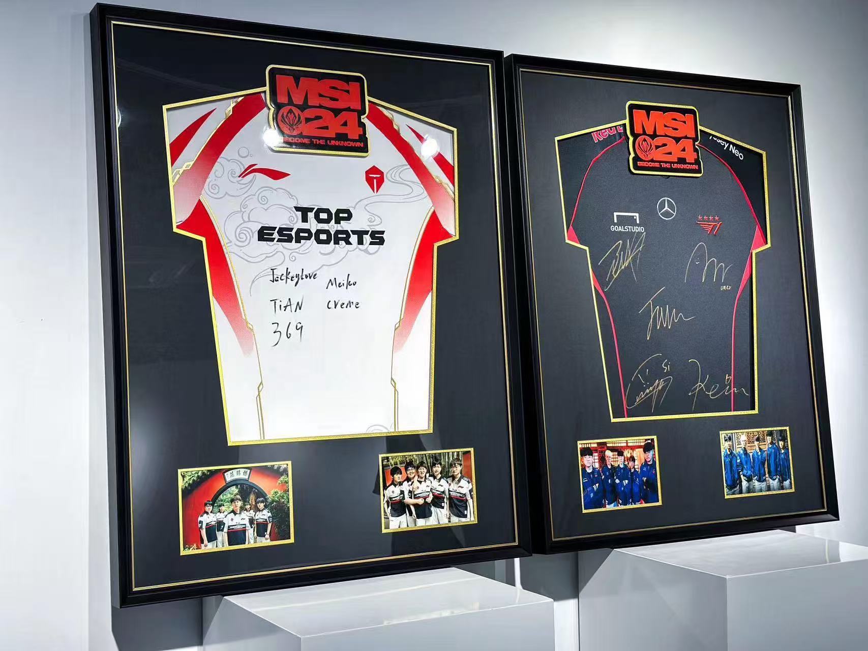 T-shirt Custom Framed Memorabilia
