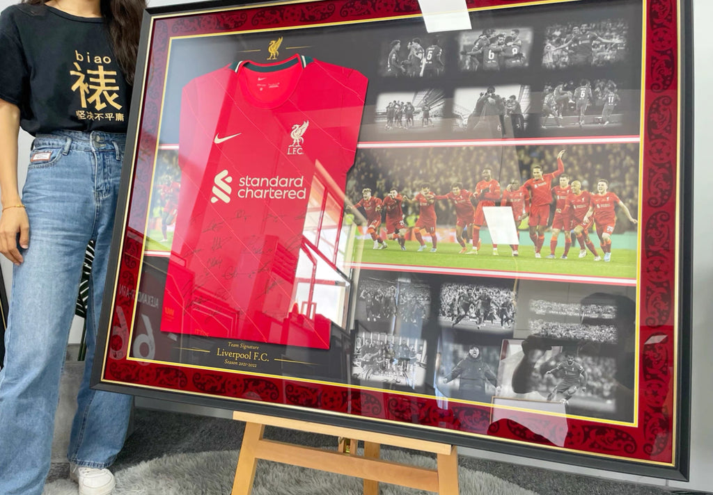Liverpool FC Jersey – Autographed Custom Framing